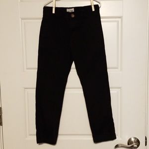 Boys black dress pants